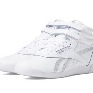 Reebok Women's Freestyle Hi High Top Sneaker 7.5